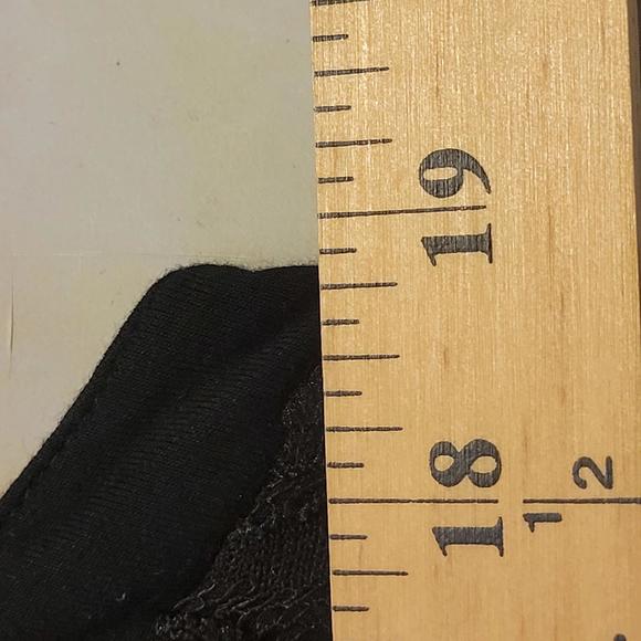 Lane Bryant Black Floral Mesh Lace Stretch Sleeveless Maxi Dress Women Sz 20 - Picture 4 of 9